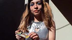 bonneyuwu - latina blonde teen cosplay showing body