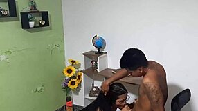 Stepsister Sucks My Big Black Cock