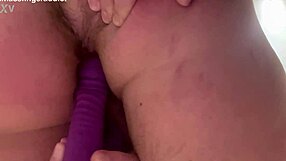 My anal masturbation in bathroom with toys fingering dildo and fisting