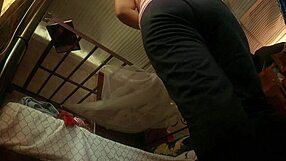 I came back from bathing the little whore and recorded her secretly, how I want to fuck you little whore