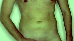 Solo Masturbation Leads To Intense Cum.