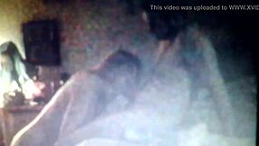 girlfriend's bf films her blowbanging another guy in threesome