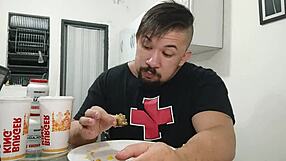 Milf Eating the Biggest Burger King in X Videos Detailed Scene