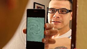 Celezte Cruz Casts Sexy Spell on Mature Blonde