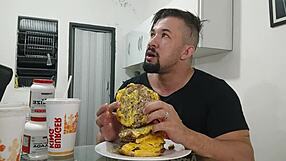 Milf Eating the Biggest Burger King in X Videos Detailed Scene