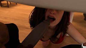 i watched my hot wife suck off her husband's new boss during a sneaky meeting