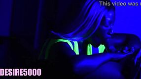 black light blowjob while working on the clock at the ship yard