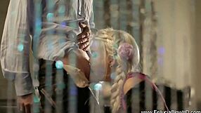 Watch this german blowjob voyeur live with cumshot?