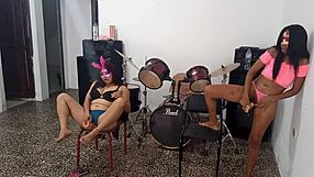 I think the white bitch dances better, but both have weird vaginas.