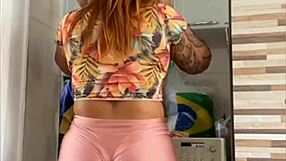 i'm a married woman flashing my big pussy with husband nearby in exhibitionist fun