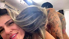 hey, wanna join us for a throbbing threesome in bed?