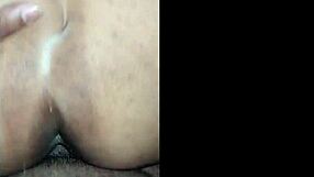 Nalgona Morena Takes Big Black Cock in Tight Ass. Her Big Tits and Fat Ass Shake With Every Thrust.