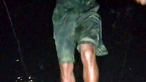 Interview in the Park with Mature Skinny Amateurs from USA