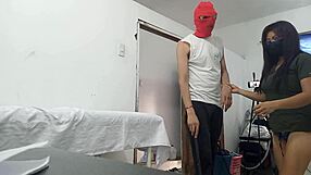 A Very Feminine Doctor Masturbates in Front of a Patient While Providing Medical Care