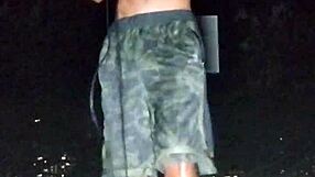 Interview in the Park with Mature Skinny Amateurs from USA