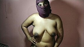 Stepmom gives back massage?