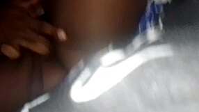 african girl orgasms with vibrator!