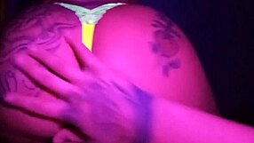 beautiful brunette with big tits gets fucked by big black cock