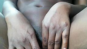 Juicy Ebony Pussy Gets Fingered by Horny Maledom