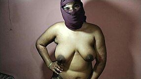 Stepmom gives back massage?