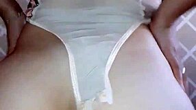 Does schoolgirl give pussy to dealer while cheating?