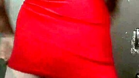 Fat booty tranny in dress shows off her shemale body and engages in transsexual activities