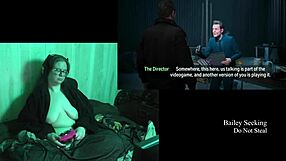 Naked night springs playthrough part 3, showing big tits and fat ass