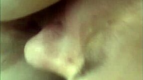 old man licks mature pussy from above