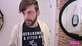 Inked Gurlz features a big tits stepmom getting anal action with her stepson in a hot scene.