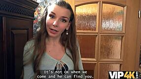 vip4k babe cheats on husband with steamy sex while he watches helplessly.