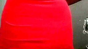 Fat booty tranny in dress shows off her shemale body and engages in transsexual activities