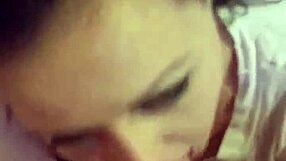 Kandy Kane is sucking cock like a slut