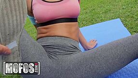 Mofos - Banging Hot Baby Nicols Rides Maximo's Cock with Perfect Ass on Display