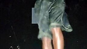 Interview in the Park with Mature Skinny Amateurs from USA