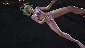 Tk8 Ryona features Lili in bikini mod