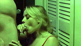 Anna Claire Clouds performs deepthroat and blowjob in episode