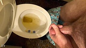 Masturbation big dick with horny monster cock