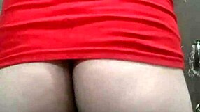 Fat booty tranny in dress shows off her shemale body and engages in transsexual activities