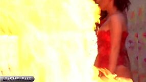 Euro Hottie Lilit In Doggystyle Threesome With Black Cock Assfucking