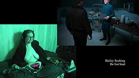 Naked night springs playthrough part 3, showing big tits and fat ass