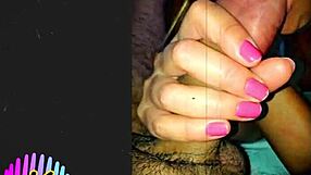 Karen sucking that big cock with her tongue