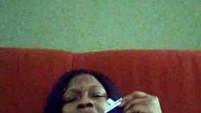 Ebony Girl Makes Herself Creamy!