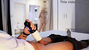 Hey, Think My Mouth Feels Better Than His Toy for This Quickie?