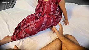 Hot Housewife Riya Experiences First-Time Fuck with Stepmother’s Brother