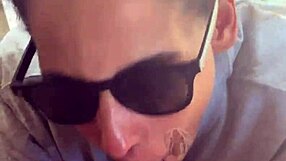 Wow, huge cum on her face!