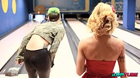 Francesa Finds Cocks In Bowling Alley