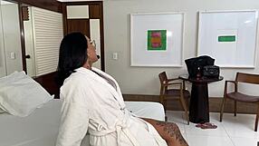 Motel technician fixes TV, gets 23cm surprise