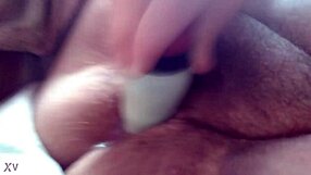 Solo Babe Uses Dildo to Fuck Herself Until She Cums Repeatedly