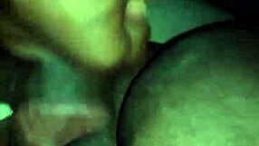 Fat bbw receives black creampie