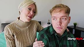 Wow, stepson, just slide it in already!